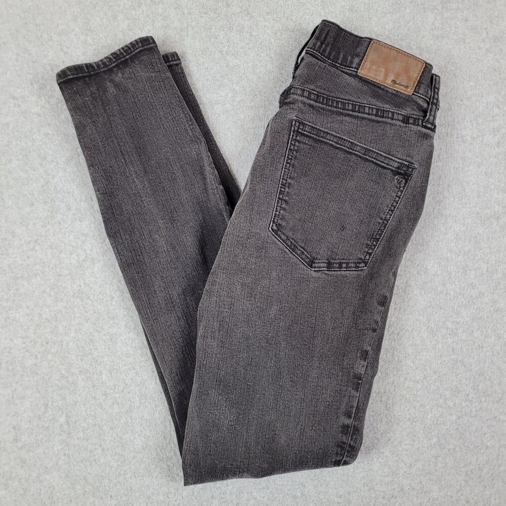Madewell Jeans Womens Size 26 (tagged 29) High Riser Skinny Black
